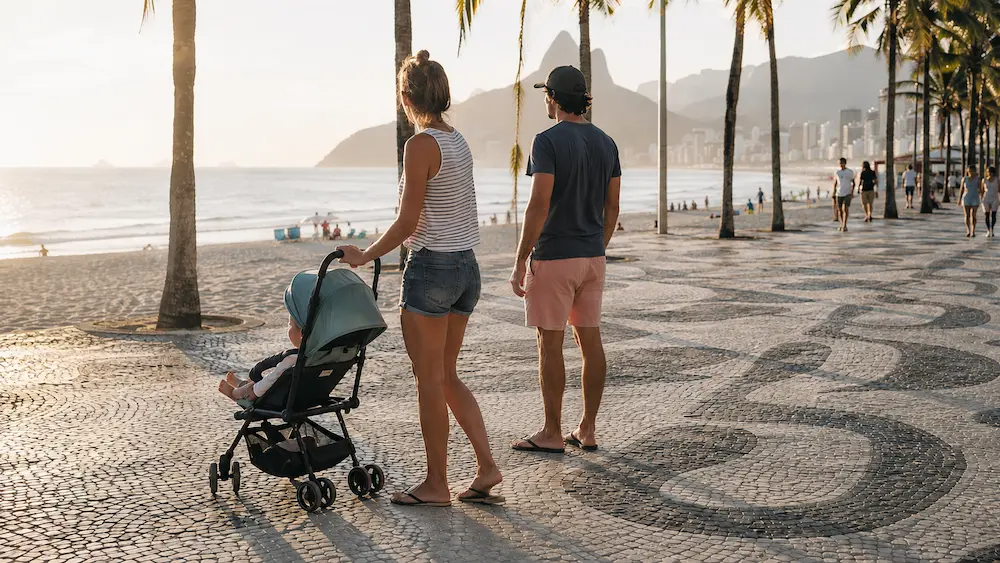 Onde alugar carrinho de bebê ou criança no Rio de Janeiro